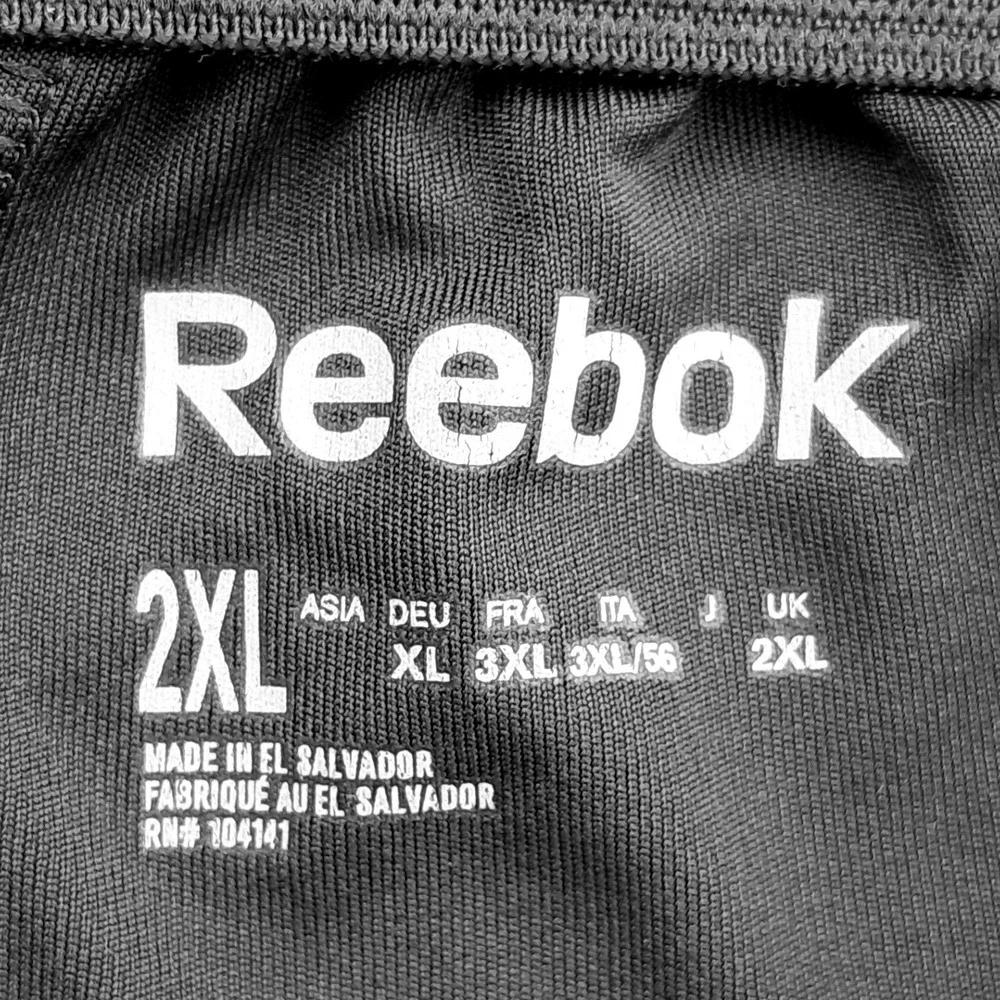 Reebok Mens 2XL Black Speedwick Athletic Shorts Pockets Drawstring Gym Mesh